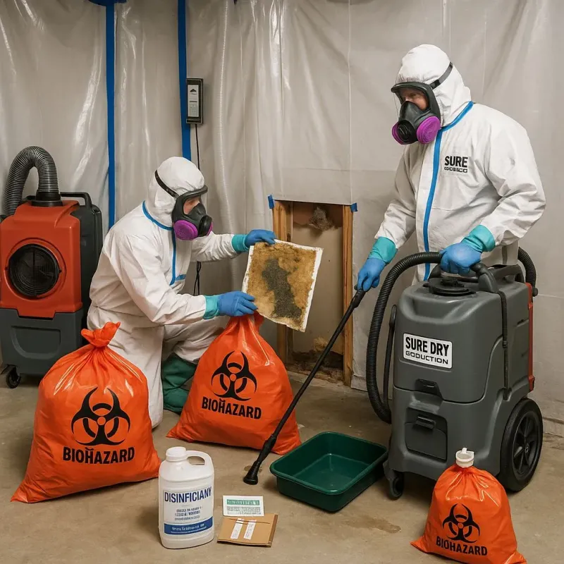 Contaminated Water Handling Protocols process in Forest, MS